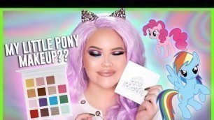 'MY LITTLE PONY MAKEUP?? Testing The PÜR Collection!'