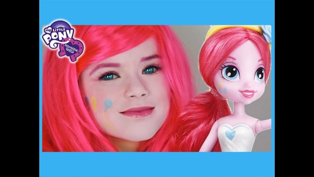 'My Little Pony Pinkie Pie Makeup Tutorial! Equestria Girls Doll Cosplay | Kittiesmama'