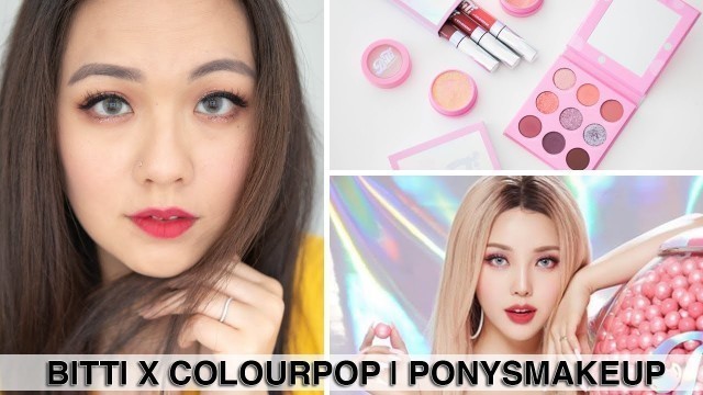 'Bitti x ColourPop Pony\'s Makeup Inspired Look'