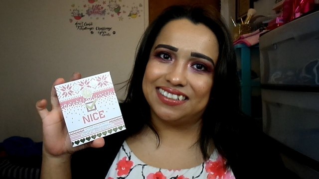 'BH Cosmetics Ho Ho Holidays Nice Palette Review, Swatches, & Tutorial (3 Looks, 1 Palette)'