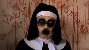 'VALAK THE NUN! ✞ HALLOWEEN MAKEUP TUTORIAL ✞ Kylee Fleek'