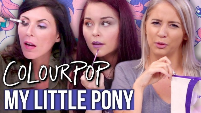 'Unboxing ColourPop x MY LITTLE PONY Makeup Collection?! (Beauty Break)'