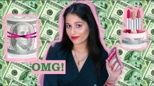 'KYLIE COSMETICS MONEY Bday Collection 2019! MATTE LIPSTICKS REVIEW + TUTORIAL + SWATCHES Billionaire'