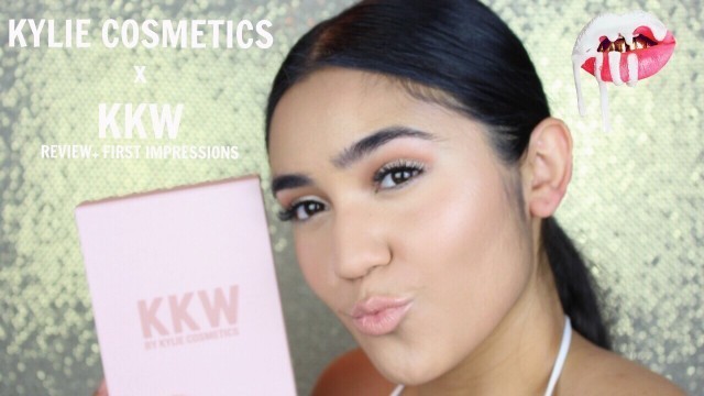 'KYLIE COSMETICS x KKW FIRST IMPRESSIONS | JORDYN TAYLOR♡'