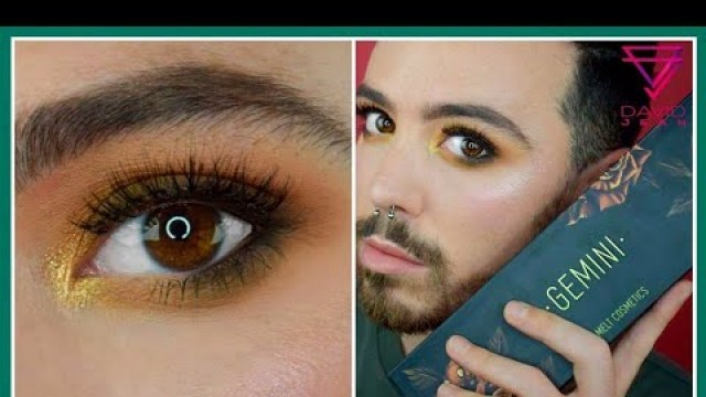 'MELT COSMETICS GEMINI | TUTORIAL BIENVENIDA AL OTOÑO! | #davidjeanmakeup'