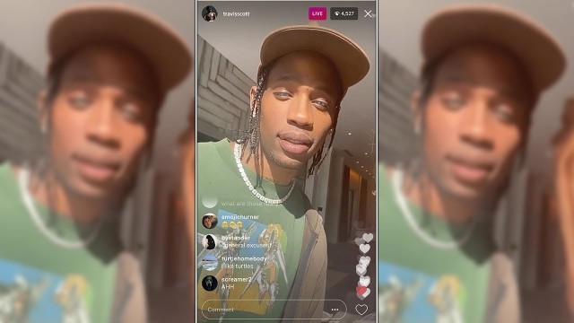 '\"She\'s fake\" Travis Scott finally reveals why he broke up with Kylie Jenner (IG Live Video)'