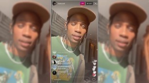 '\"She\'s fake\" Travis Scott finally reveals why he broke up with Kylie Jenner (IG Live Video)'