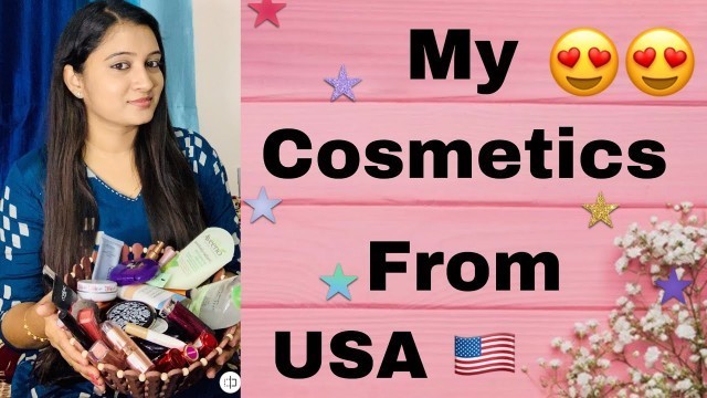 'My Cosmetics From USA