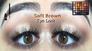 'Soft Brown Eye Look | BH Cosmetics | iitsVB'