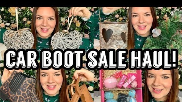 'Car Boot Sale Haul | Car Boot Sales UK | Next | H&M | Bomb Cosmetics | Homeware Haul | Kate McCabe'