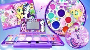 'New My Little Pony Lip Gloss Set Makeup Palette Dressup for Girls'