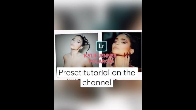 'Kylie Jenner Inspired Polaroid Lightroom Mobile Preset | Kylie Jenner | lightroom mobile free preset'