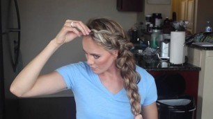 'HOW TO: Thick Hair Braid Tutorial | Kylee\'s Beauty'