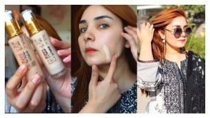 'SL Basics BB Block Honest Review || Shaista Lodhi bb cream || Nishoo Khan'