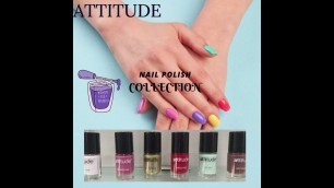 'Attitude Shades of Nail Polish By Amway'