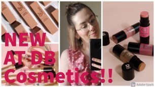 'DB Cosmetics NEW LIP PRODUCTS and Quick Fix'