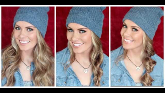 'HOW TO: 3 Beanie Approved Hairstyles | Kylee\'s Beauty'