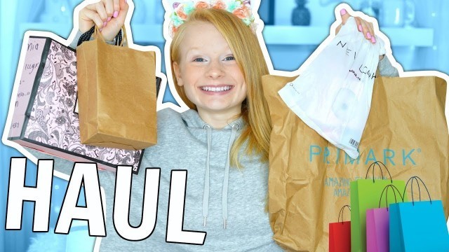 'HUGE PRESENT HAUL! *Primark, New Look, Bomb Cosmetics + more*'