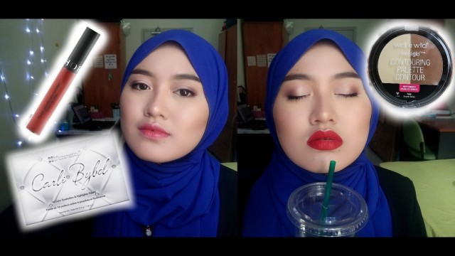 'GLAM Red Lips Makeup Tutorial ft. BH Cosmetics x Carli Bybel Palette'