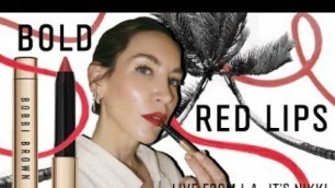 'BOLD RED LIPS | Live From L.A., It’s Nikki | Episode 3 | Bobbi Brown Cosmetics'