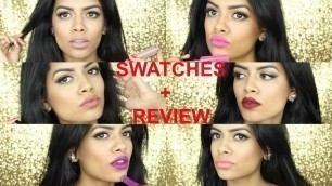 'BH Cosmetics Liquid Lipstick Review+ Swatches'