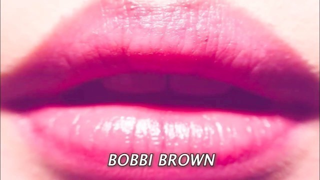 'Bobbi brown blue raspberry lipstick swatch'