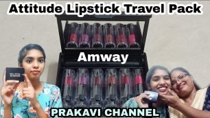 'Amway Attitude Lipstick Travel Pack'