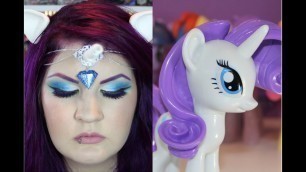 'Rarity My Little Pony Makeup Tutorial'