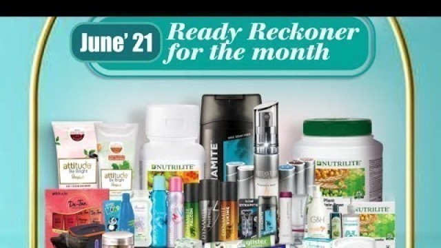 'Amway June2021 Monthly Bulletin || 1kg Protein, Personal Care, Attitude Facial Kit & Artistry offers'