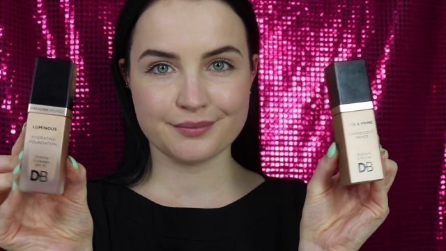 'Luminous Hydrating Foundation & Rise and Prime Illuminating Primer | DB Cosmetics'