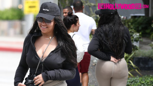 'Jordyn Woods Shows Off Her Assets While Asked About Tyga\'s Kylie Jenner Diss Song 6.6.17'