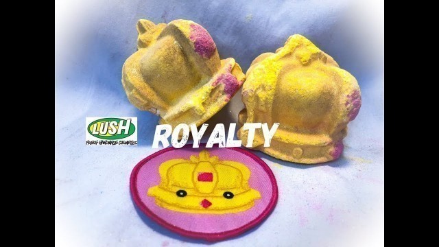 'Lush Cosmetics exclusive ‘Royalty’ bath bomb'