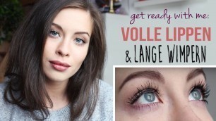'Drogerie-GRWM: VOLLE LIPPEN & WIMPERN | Kylie Jenner inspired | BACK TO SCHOOL/UNI Make-Up & OOTD'