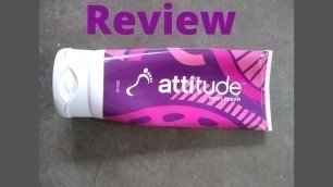 'Review Of Attitude Foot Cream From Amway.'