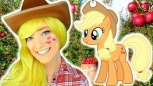 'Apple Jack Cosplay Makeup | My Little Pony'