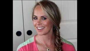 'HOW TO: Basic Fishtail Tutorial | Kylee\'s Beauty'