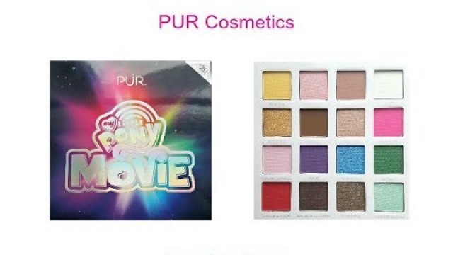 'Pur Cosmetics My Little Pony Eyeshadow Palette Review'