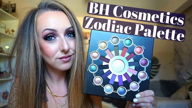 'BH COSMETICS ZODIAC PALETTE | First Impressions & Try On'