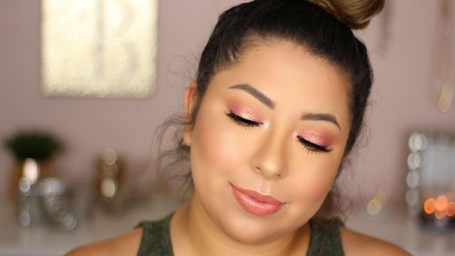 'Spring Makeup Tutorial : BH Cosmetics X Carli Bybel Palette | Jessabeautyyy'