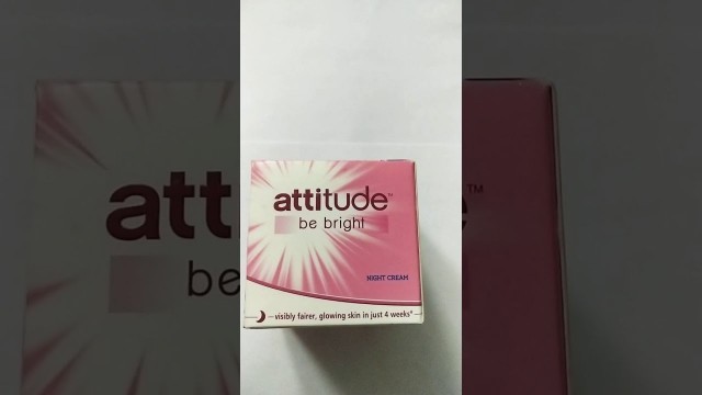 'Attitude Be Bright Cream||Amway Cream product | Fairness Cream'