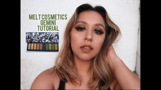 'Melt Cosmetics Gemini Palette Tutorial | britsmakeupdiary'