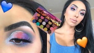 'Festival Inspired Makeup Tutorial | BH Cosmetics Weekend Festival Palette'