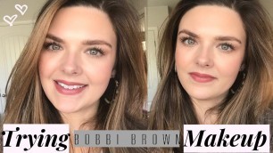 'Trying Bobbi Brown Makeup // Full Face of Mostly Bobbi Brown Cosmetics'