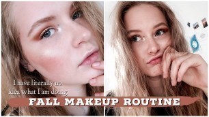 'Easy fall makeup routine 