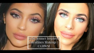 'Kylie Jenner Inspired Valentines Makeup | CGRWM | Imogenation'