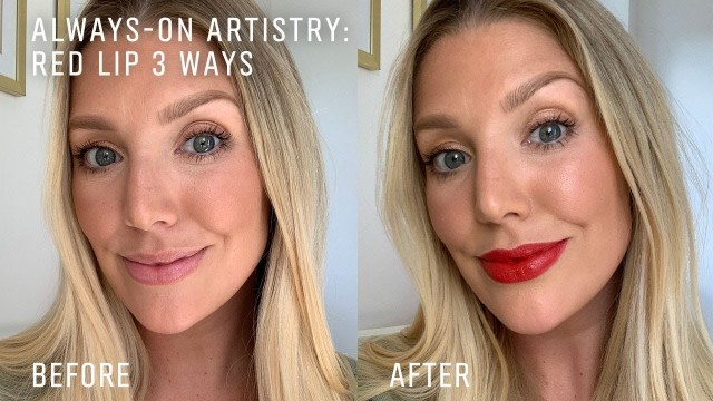 'How To: Red Lips 3 Ways with Amy | Lip Tutorials | Bobbi Brown Cosmetics'