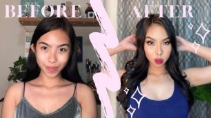 'ABG makeup transformation + fox eye makeup tutorial ft. CG Cosmetics (filipina skin)'