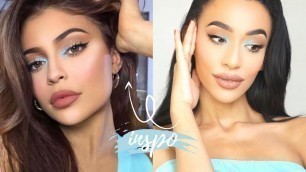 'KYLIE JENNER MAKEUP LOOK - kylie inspired full face makeup tutorial!'