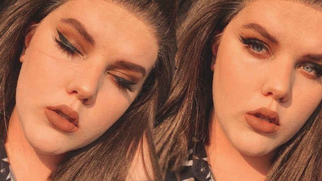 'Grunge Fall Tutorial Using Melt Gemini Palette and ABH Amrezy Palette'