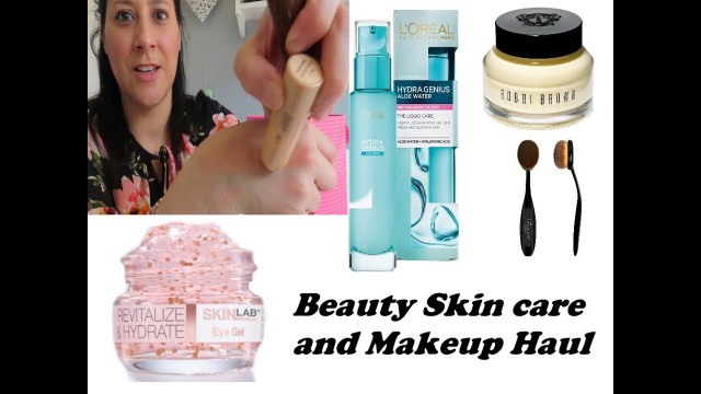 'Beauty skin & Makeup Haul / Bobbi Brown / L\'oreal / Contour / hightlights / Professional Brushes'